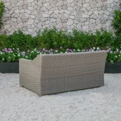 VIG Renava Seacliff Outdoor Wicker Sectional Sofa Set