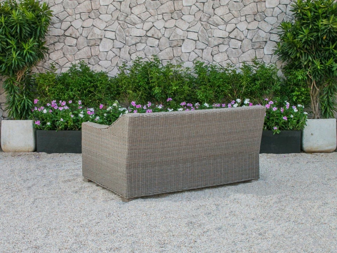 VIG Renava Seacliff Outdoor Wicker Sectional Sofa Set