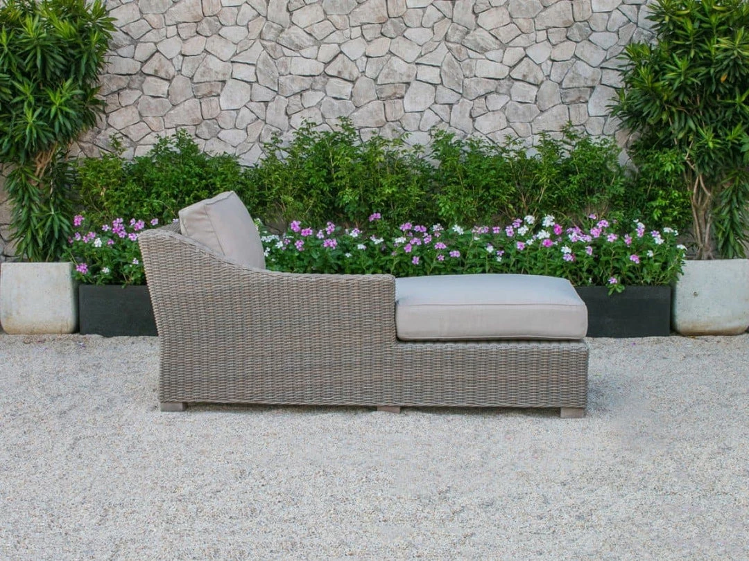 VIG Renava Seacliff Outdoor Wicker Sectional Sofa Set