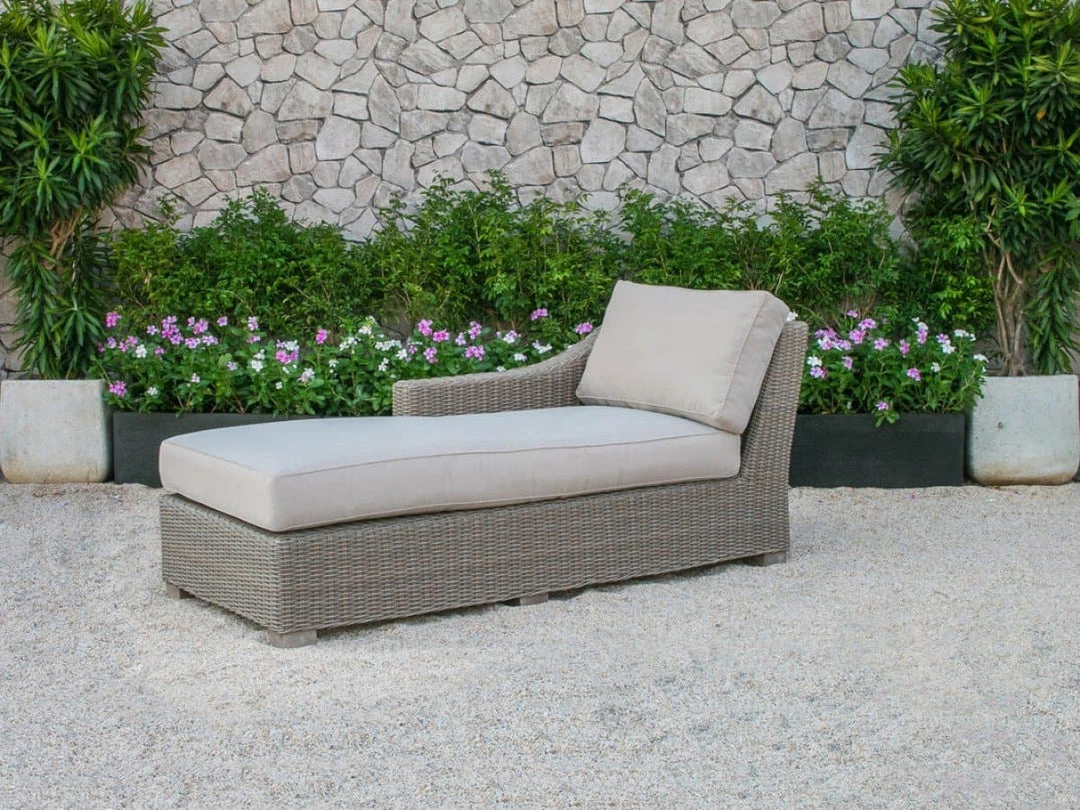 VIG Renava Seacliff Outdoor Wicker Sectional Sofa Set