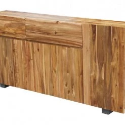 VIG Living Room Modrest Secota - Live Edge Acacia Wood Buffet
