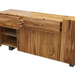 VIG Living Room Modrest Secota - Live Edge Acacia Wood Buffet