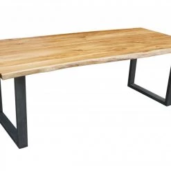 VIG Modrest Secota - Live Edge Acacia Wood Dining Table