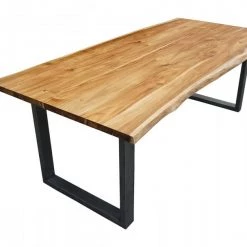 VIG Modrest Secota - Live Edge Acacia Wood Dining Table