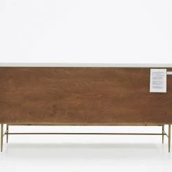 VIG Modrest Selena Modern Acacia & Brass Buffet