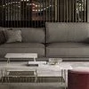 VIG Coronelli Collezioni Sevilla - Italian Contemporary Grey Leather Sofa Living Room