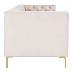 Safavieh Vydia Velvet Tufted Sofa Living Room