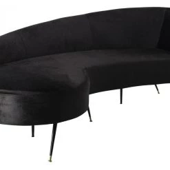 Safavieh Living Room Evangeline Velvet Parisian Sofa