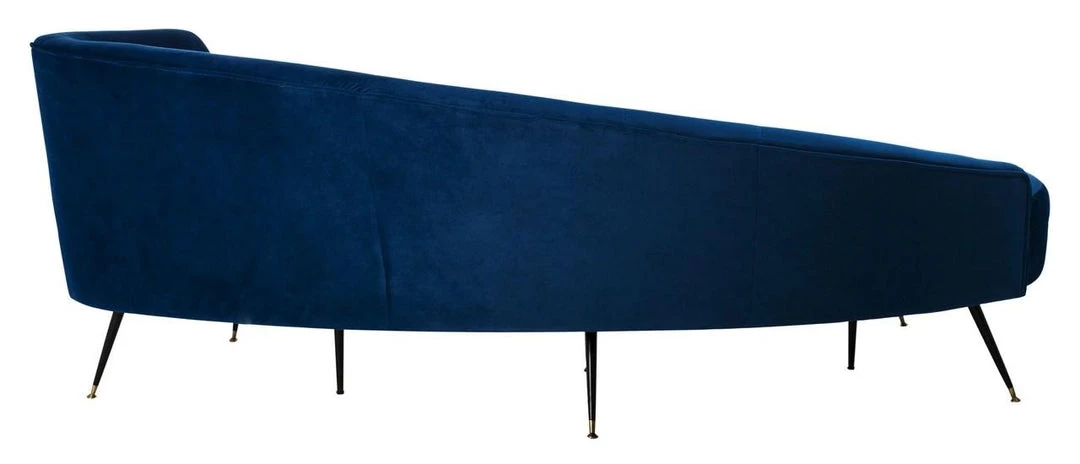 Safavieh Living Room Evangeline Velvet Parisian Sofa