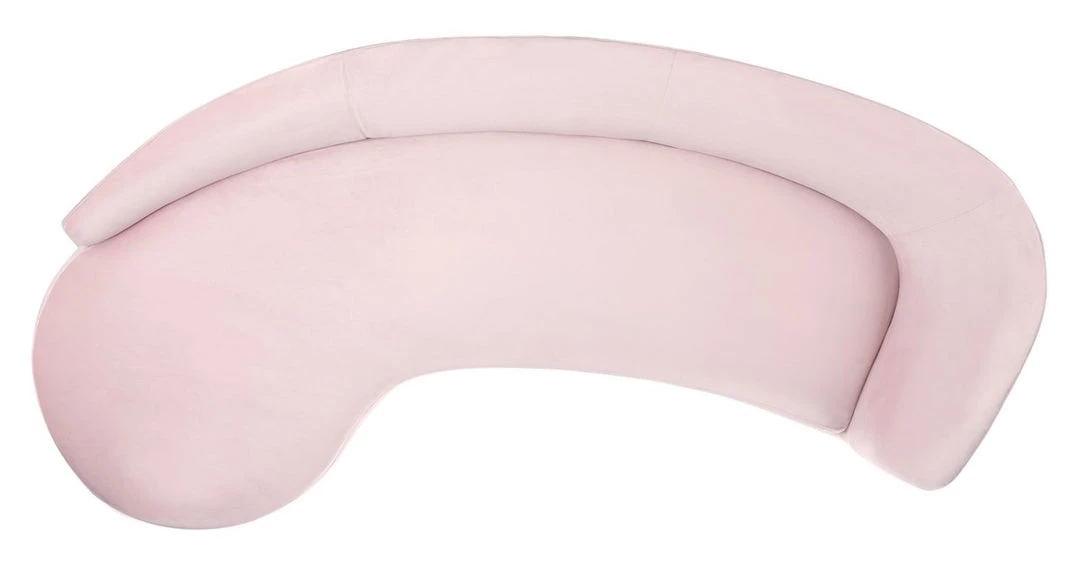 Safavieh Living Room Evangeline Velvet Parisian Sofa