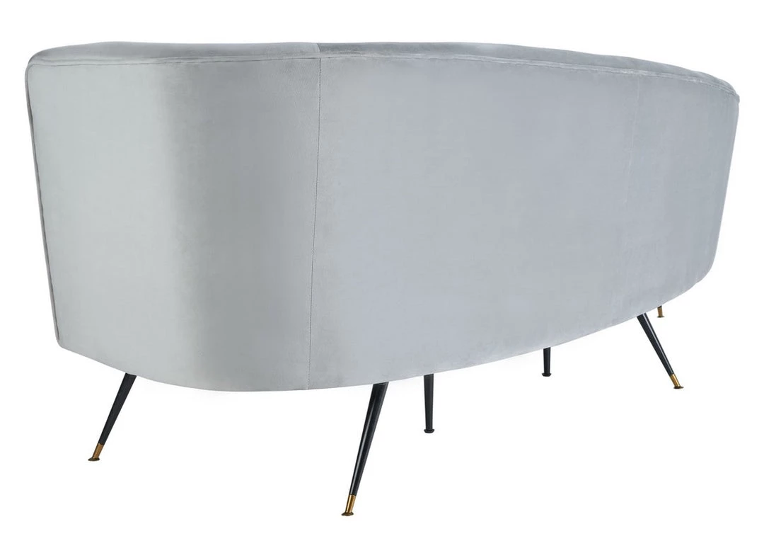 Safavieh Living Room Evangeline Velvet Parisian Sofa