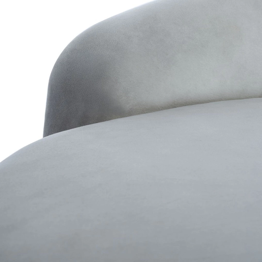 Safavieh Living Room Evangeline Velvet Parisian Sofa