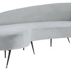 Safavieh Living Room Evangeline Velvet Parisian Sofa