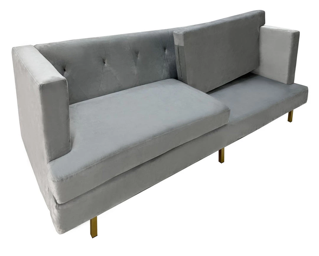 Safavieh Living Room Konrad Velvet Sofa