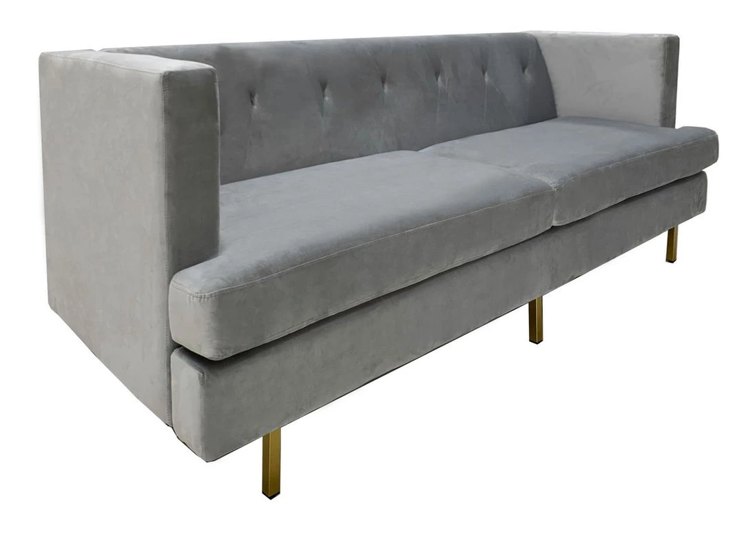 Safavieh Living Room Konrad Velvet Sofa