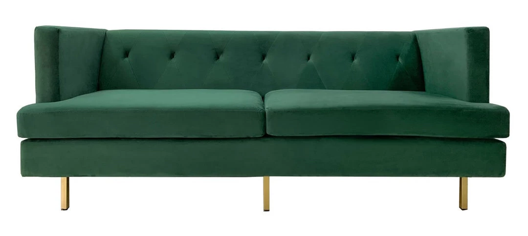 Safavieh Living Room Konrad Velvet Sofa