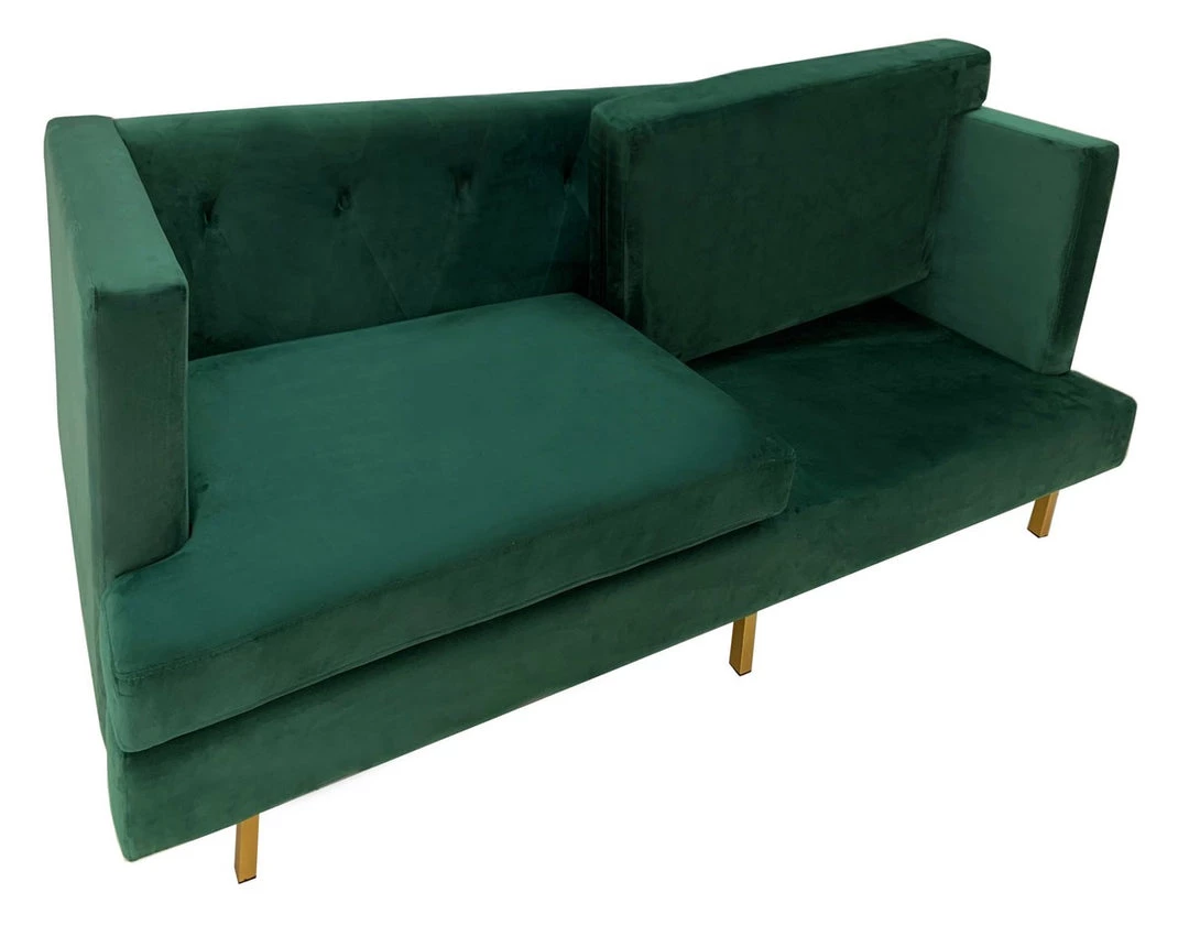 Safavieh Living Room Konrad Velvet Sofa