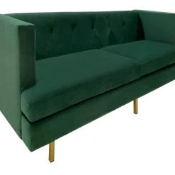 Safavieh Living Room Konrad Velvet Sofa