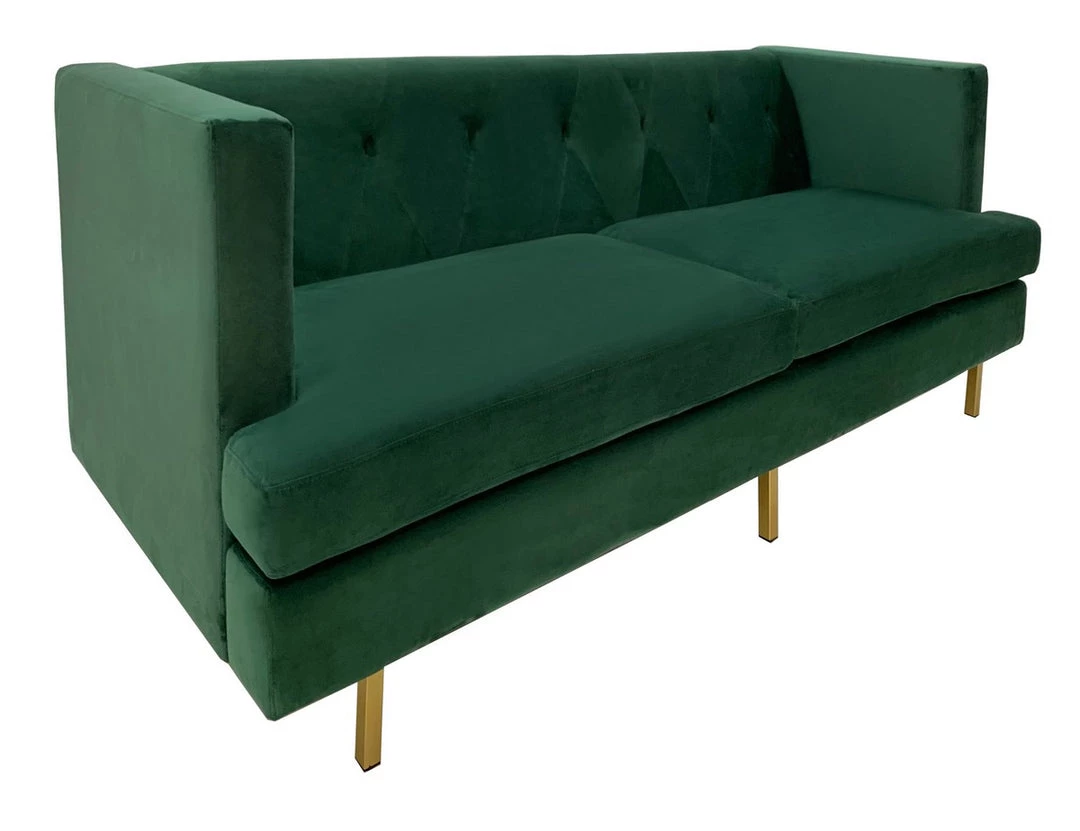 Safavieh Living Room Konrad Velvet Sofa