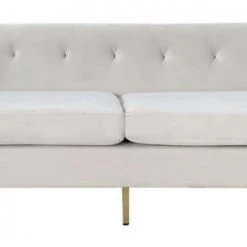 Safavieh Living Room Konrad Velvet Sofa