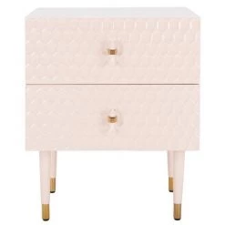 Safavieh Living Room Neptune 2 Drawer Side Table