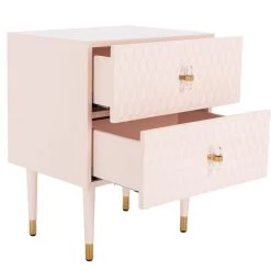 Safavieh Living Room Neptune 2 Drawer Side Table