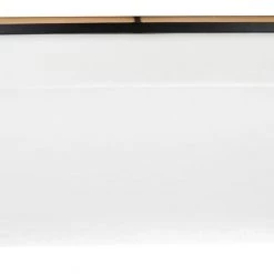 Safavieh Helena Rattan Daybed Black Living Room