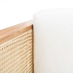 Safavieh Living Room Helena Rattan Daybed Natural