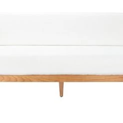 Safavieh Living Room Helena Rattan Daybed Natural