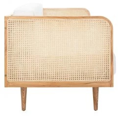Safavieh Living Room Helena Rattan Daybed Natural