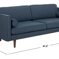 Safavieh Living Room Hurley Mid - Century Sofa