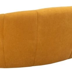 Safavieh Living Room Alliya Channel Tufted Curved Sofa By Hollywood Glam