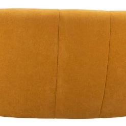 Safavieh Living Room Alliya Channel Tufted Curved Sofa By Hollywood Glam