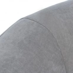 Safavieh Living Room Alliya Channel Tufted Curved Sofa By Hollywood Glam