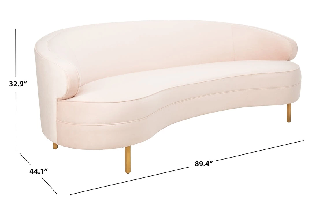 Safavieh Primrose Curved Sofa