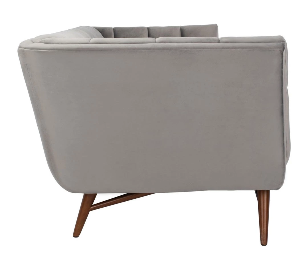 Safavieh Living Room Onyx Mid - Century Tufted Sofa