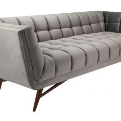 Safavieh Living Room Onyx Mid - Century Tufted Sofa