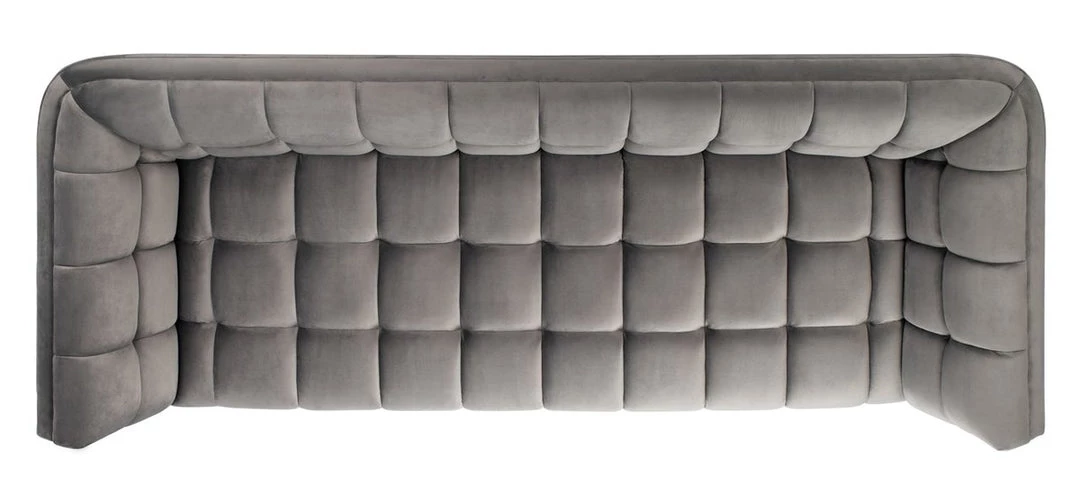 Safavieh Living Room Onyx Mid - Century Tufted Sofa