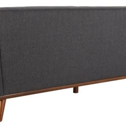 Safavieh Living Room Opal Linen Tufted Sofa