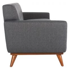 Safavieh Living Room Opal Linen Tufted Sofa