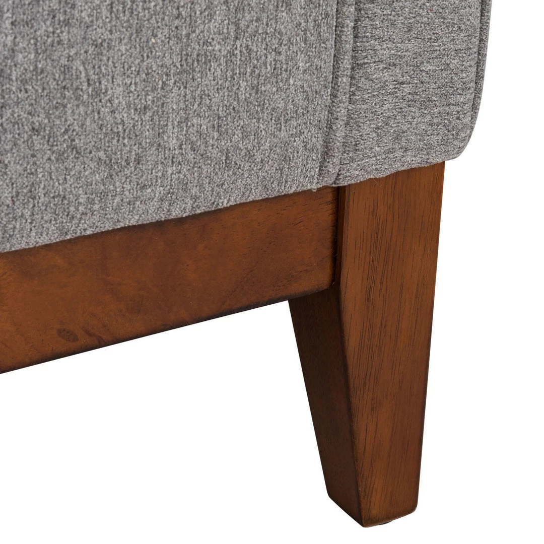 Safavieh Garnet Linen Tufted Sofa Living Room