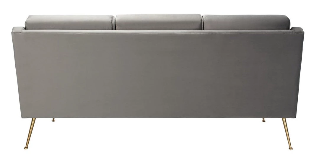 Safavieh Living Room Peridot Velvet Modern Sofa