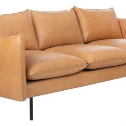 Safavieh Bubba Italian Leather Sofa