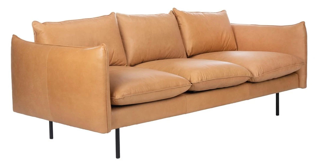 Safavieh Bubba Italian Leather Sofa
