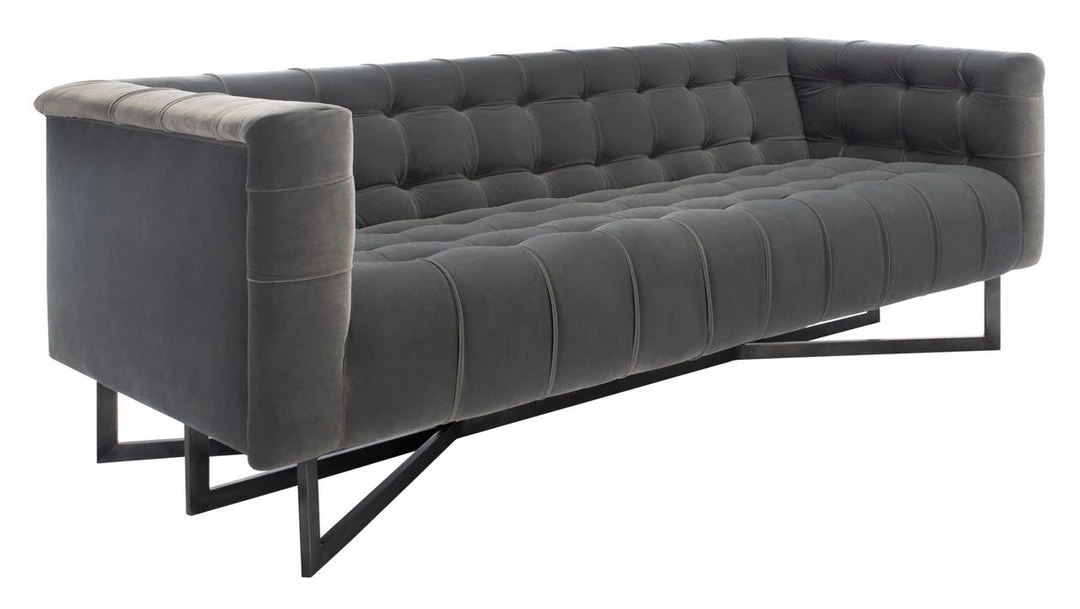Safavieh Living Room Myra Modern Tufted Sofa