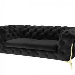 VIG Living Room Divani Casa Sheila - Transitional Fabric Loveseat