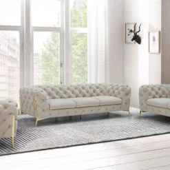 VIG Divani Casa Sheila - Modern Fabric Sofa Set Living Room