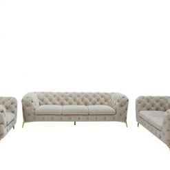 VIG Divani Casa Sheila - Modern Fabric Sofa Set Living Room