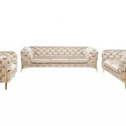 VIG Divani Casa Sheila - Modern Fabric Sofa Set Living Room