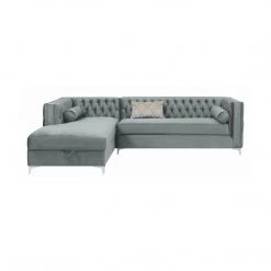 Coaster Bellaire Sectional Silver
